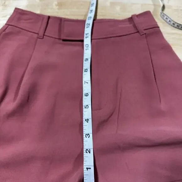 Ted Baker NWT Kelsyas Pleat Front Tailored Shorts Pink Size 0 (US 2) High Rise